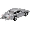Aston Martin DB5 RHD Birch Silver Metallic 007 James Bond "Goldfinger" (1964) Movie Limited Ed 1/64 Diecast Model Car by Mini GT - 3 of 4