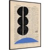 32" x 42" Modern Definition II by W. Stramel Framed Canvas Wall Art Print - Amanti Art: Abstract Lithograph, Vertical Layout - 2 of 4