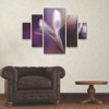 Trademark Fine Art Heidi Westum  Midnight Crocus 5 Piece Panel Set Art - 3 of 3