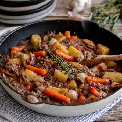 Let's Dish! Frozen Skillet Pot Roast - 27oz