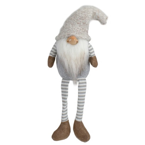 Northlight Dangling Leg Sitting Gnome Christmas Figure - 7.5