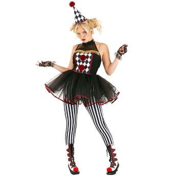 California Costumes Twisted Clown Adult Women's Costume, Large : Target