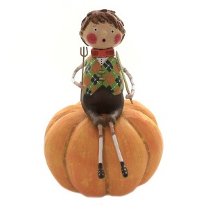 Lori Mitchell 6.0 Inch Peter Pumpkin Eater Thanksgiving Figurines - 1 of 3