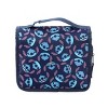 Disney Stitch Character Heads All-Over Print Blue 8.2” Folding Hanging Toiletry Kit - 4 of 4