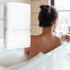 Unique Bargains Soft Absorbent Cotton Bath Towel Classic Design 55.12''x27.56'' for Bathroom Shower 1Pc - 2 of 4