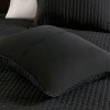 NicBex Solid Color Reversible Comforter Set Bedding Pick Stitch Channel Quilting Quilt Set 1 Quilt, Pillow Shams, Machine Washable - 2 of 4