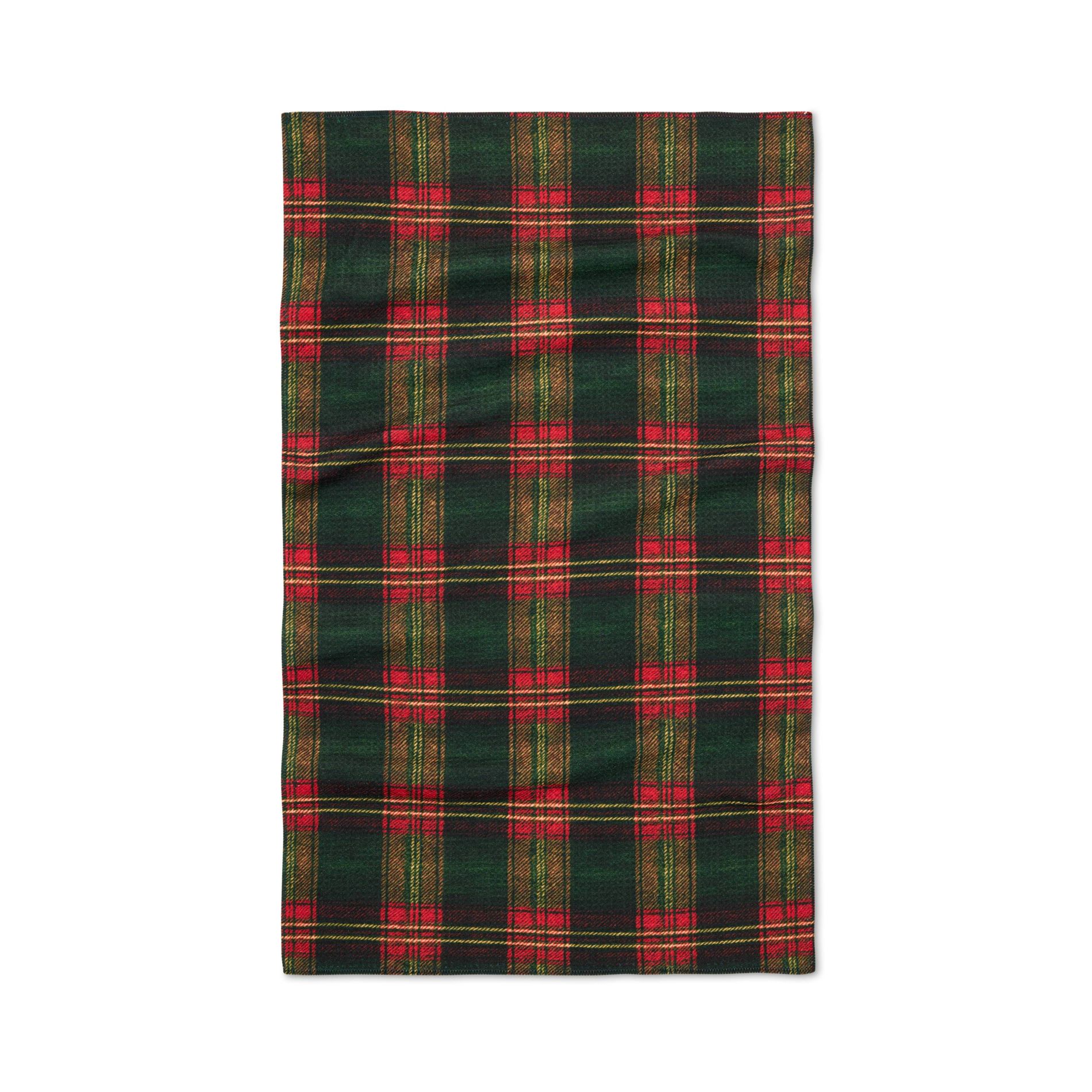 Geometry Kitchen Tea Towel Claret