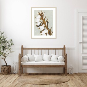 Amanti Art Naive Floral Silhouette II by Cartissi Wood Framed Wall Art Print - 1 of 4