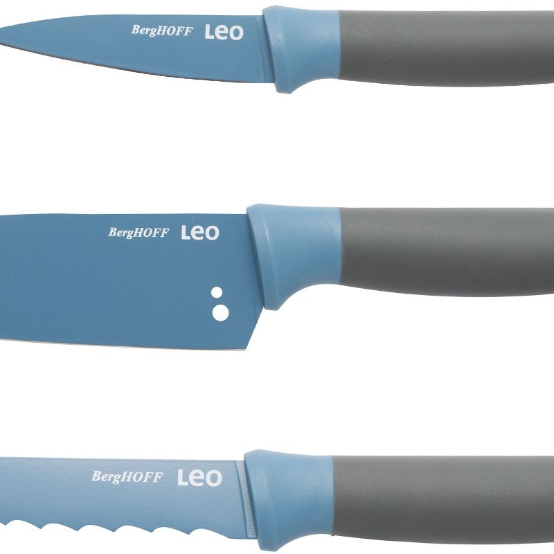 BergHOFF Leo 3Pc Kitchen Knife Starter Set, Blue, 2 of 6