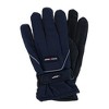 CTM Men's One Size Microfiber Winter Ski Gloves with Wrist Strap - 4 of 4