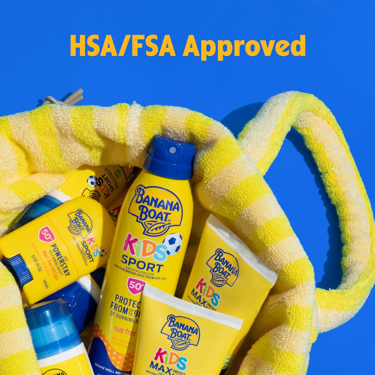 Banana Boat Kids' Sport Sunscreen Spray - SPF 50+ - 9.5oz - thumbnail 8