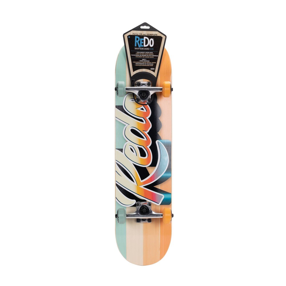 ReDo Skateboard Co. 31" Standard Skateboard - Popsicle Graffiti