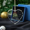 Wedding Gifts, Mr & Mrs Ornament 2025, Hanging Ornament, Glass, Traditional, Just Married Gift for Newlywed Couple - 4 of 4
