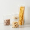 31oz Glass Large Stackable Jar with Plastic Lid - Made By Design™ - image 2 of 3