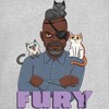 Juniors Womens The Marvels Nick Fury Cat Portrait T-Shirt - 2 of 4