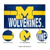 Evergreen University Of Michigan Burlap 3' x 5' Flag, Premium Single Sided Printed with Grommets, Printed In The USA - 4 of 4