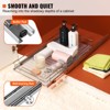 VEVOR 11"W x 21"D Pull Out Cabinet Organizer, Heavy Duty Slide Out Pantry Shelves, Chrome-Plated Steel Roll Out Drawers, Sliding Drawer Storage - 4 of 4