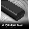 Itopfox 16-inch Cinematic TV Sound Bar with Impactful Bass, Bluetooth Soundbar with Remote, Wall Mountable Speakers for Traditional or Smart TVs - 2 of 4