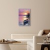 Art Remedy Quaint Sunset Shore Beach Life Inspired Wall Art Framed - 2 of 4