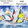 Hart Puzzles Sailboats by Kathleen Parr McKenna, 24 x 30 1000 Piece Puzzle - 2 of 4