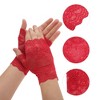 Unique Bargains Anti-slip Lace Manicure Gloves 1 Pair - 3 of 4