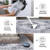 1150Gsm Pearl Velvet Carpet - Washable, Foldable, Printed Design, XXY, Smiling Mouth Pattern - 2 of 4