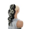 Unique Bargains Women's Big Wavy Ponytail Long Hair Hair Extensions High Temperature Fiber 19.7IN 1 Pc - 3 of 4