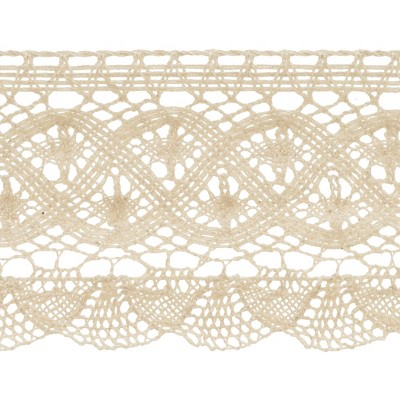 Simplicity Fan Cluny Lace 3.5"X12yd-Natural