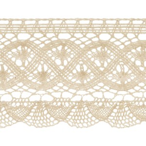 Simplicity Fan Cluny Lace 3.5"X12yd-Natural - 1 of 1