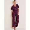 VENUS Womens Metallic Flutter Sleeve Jumpsuit - 3 of 4