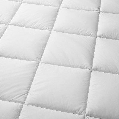Full Ultra Loft White Down Alternative Mattress Pad