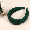 Unique Bargains Cute Makeup Puffy Spa Fabric Headband 1 Pc - 2 of 4