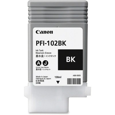 Canon Ink Tank f/iPF510/600/710 Series 130ml Black 0895B001AA