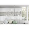 Cal Lighting Maxton 60W x 8 Metal Chandelier - 4 of 4