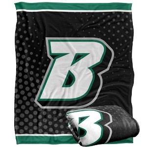Binghamton University Logo Dots Silky 50x60 Blanket, 1 Sided - 1 of 4