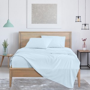 Copper Zone 4 Piece Soft Deep Pocket Cooling Viscose-Blend Luxury Linens Sheet Set - 1 of 4