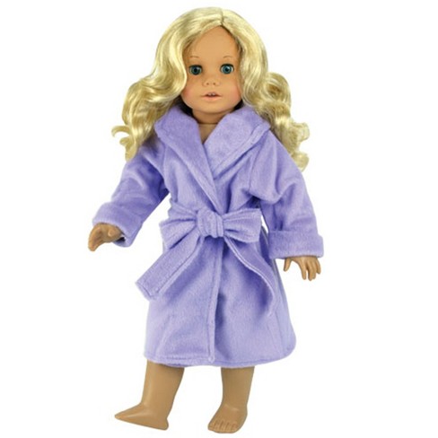 Sophia’s Soft Robe For 18” Dolls, Lavender : Target