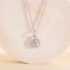 Girls' Guardian Angel Sterling Silver Pendant/Necklace - In Season Jewelry - 4 of 4
