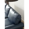 82.68" + 59.45" + 35.8" Faux Leather Round Arm 1+2+3 Seater Sofa Set with Hidden Storage - 4 of 4