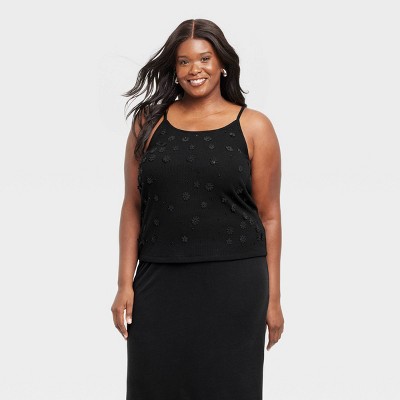Women's Embellished Tank Top - A New Day™