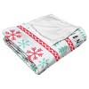 Warner Bros. Friends Candy Cane Coffee Silk Touch Throw Blanket 50x60 Inches - 3 of 4