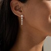 Silver Dangle & Stud Earrings for Women - Hypoallergenic CZ & Pearl Drop Set - 4 of 4