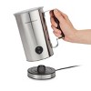 Hamilton Beach 10 oz. Stainless Steel Milk Frother and Warmer, Silver