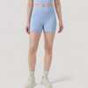 Anna-Kaci Active Women's High Waist Seamless Active Shorts with Smooth Finish and Body-Hugging Stretch Fit - 2 of 4