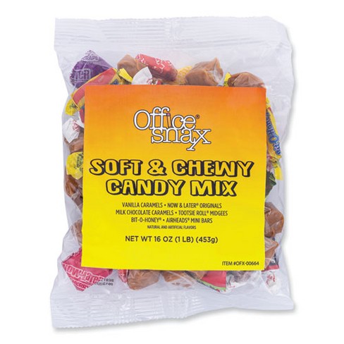 Office Snax Candy Assortments Soft and Chewy Candy Mix 1 lb Bag - image 1 of 4