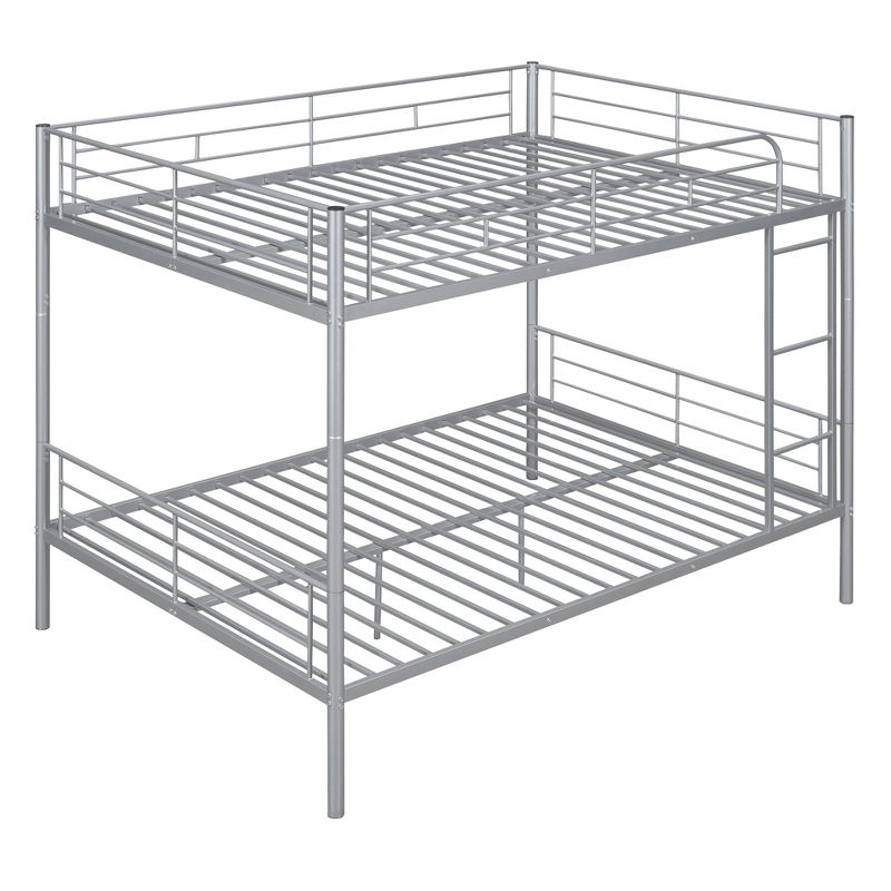 Full Over Full Size Metal Bunk Bed - ModernLuxe, 4 of 9