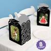 Big Dot of Happiness Black & White 2025 Graduation Photo Holder Centerpieces, 4x6 Picture Display Box, Table Decoration Centerpiece for Grad Party - 3 of 4