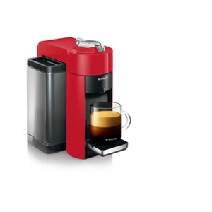 Nespresso Vertuo Coffee and Espresso Machine Red by De