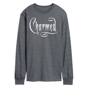 Men's - Charmed - Simple Logo Long Sleeve Graphic T-Shirt - 1 of 4
