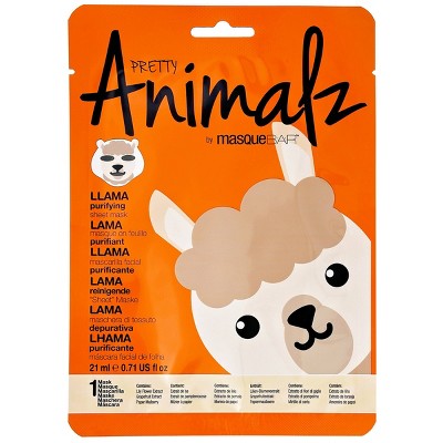 masqueBAR - Basic Cleansing Pretty Animalz Llama Purifying Mask